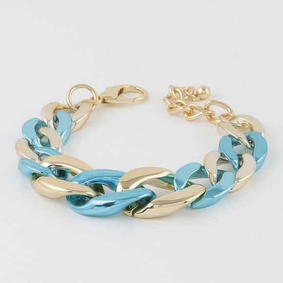 Shannel’s Closet Jewelry - Two Toned Twisted Chain Bracelet